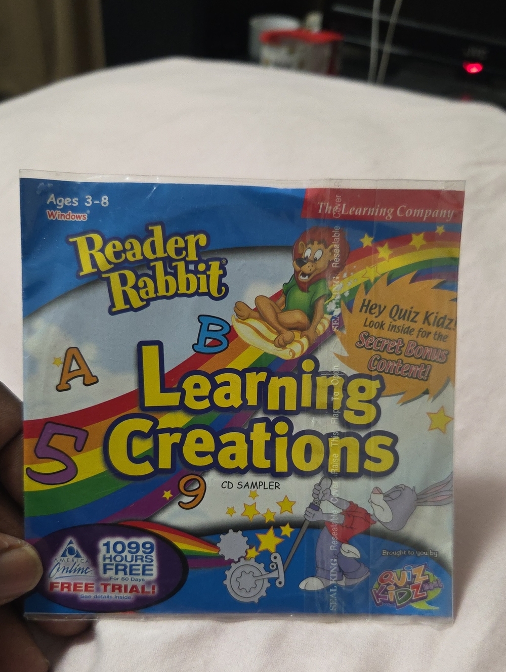 rare Reader Rabbit Learning Creations CD Sampler
